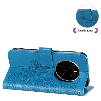 For Honor Magic7 Pro 5G Case PU Leather Wallet Floral Phone Cover Stand View