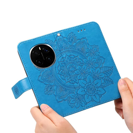 For Honor Magic7 Pro 5G Case PU Leather Wallet Floral Phone Cover Stand View