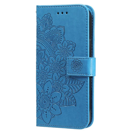 For Honor Magic7 Pro 5G Case PU Leather Wallet Floral Phone Cover Stand View
