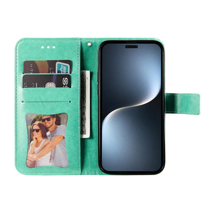 For Honor Magic7 Pro 5G Case PU Leather Wallet Floral Phone Cover Stand View