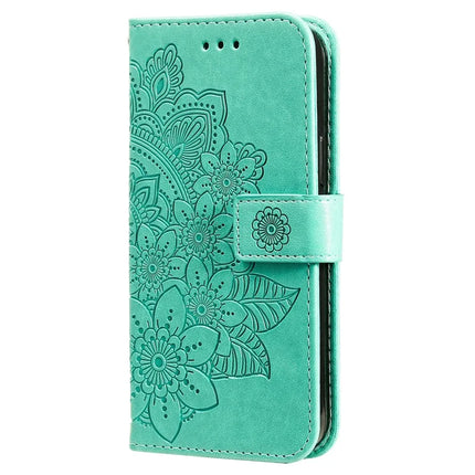 For Honor Magic7 Pro 5G Case PU Leather Wallet Floral Phone Cover Stand View
