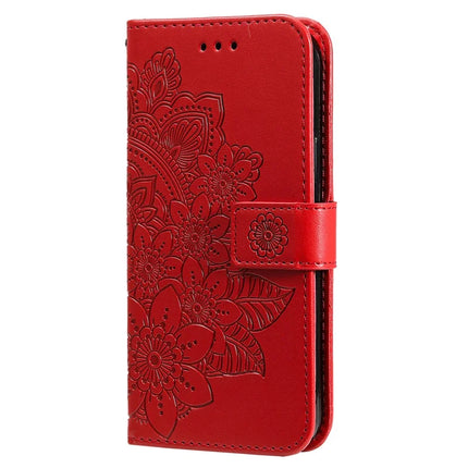 For Honor Magic7 Pro 5G Case PU Leather Wallet Floral Phone Cover Stand View