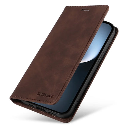 BETOPNICE 003 For Honor Magic7 Pro 5G Wallet Case Leather Phone Cover with Stand