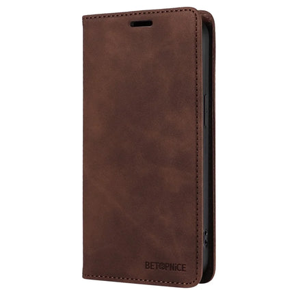 BETOPNICE 003 For Honor Magic7 Pro 5G Wallet Case Leather Phone Cover with Stand