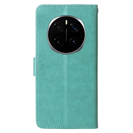 For Honor Magic7 Pro 5G Leather Case Butterfly Floral Imprint Wallet Stand Cover