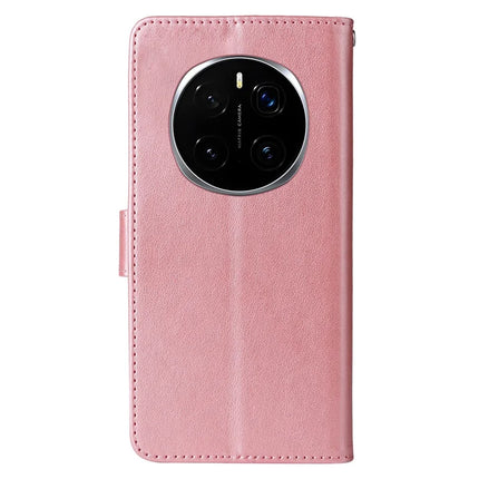 For Honor Magic7 Pro 5G Leather Case Butterfly Floral Imprint Wallet Stand Cover