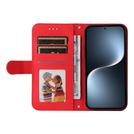 For Honor Magic7 5G Wallet Case Skin Touch Leather Phone Cover Tree Pattern Hardware