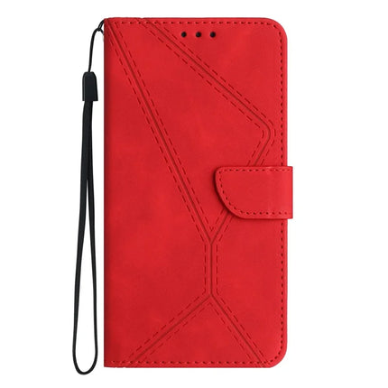 For Motorola Moto G Play (2025) 4G / G Power (2025) Case Skin-Touch Lines PU Leather Flip Phone Cover