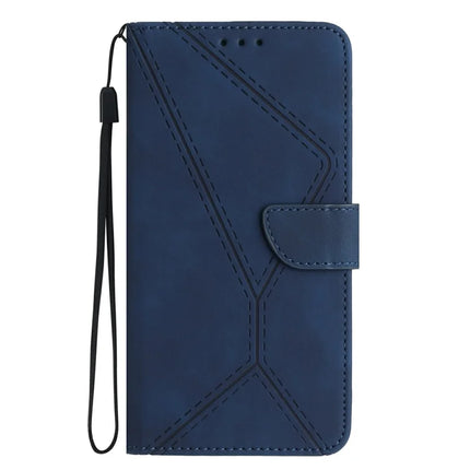 For Motorola Moto G Play (2025) 4G / G Power (2025) Case Skin-Touch Lines PU Leather Flip Phone Cover