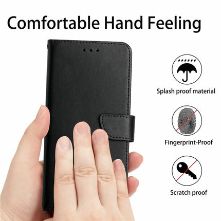 For Motorola Moto G Play (2025) 4G / G Power (2025) Case Genuine Cow Leather Phone Cover Nappa Texture