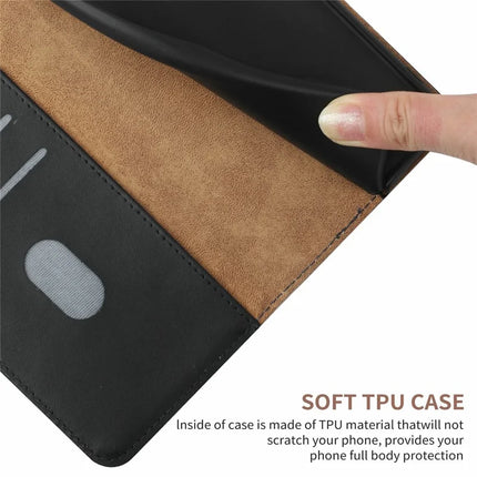 For Motorola Moto G Play (2025) 4G / G Power (2025) Case Genuine Cow Leather Phone Cover Nappa Texture