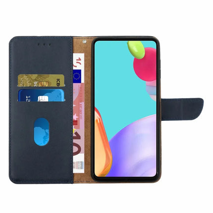 For Motorola Moto G Play (2025) 4G / G Power (2025) Case Genuine Cow Leather Phone Cover Nappa Texture