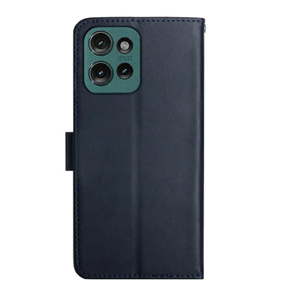For Motorola Moto G Play (2025) 4G / G Power (2025) Case Genuine Cow Leather Phone Cover Nappa Texture