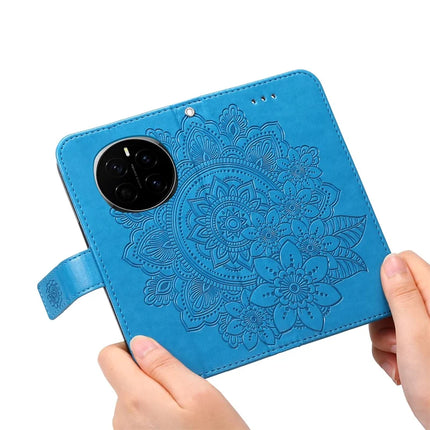 For Honor Magic7 5G Case PU Leather Wallet Floral Phone Cover Stand View