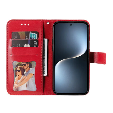For Honor Magic7 5G Case PU Leather Wallet Floral Phone Cover Stand View