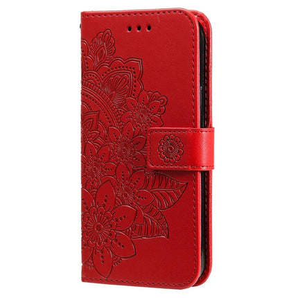 For Honor Magic7 5G Case PU Leather Wallet Floral Phone Cover Stand View