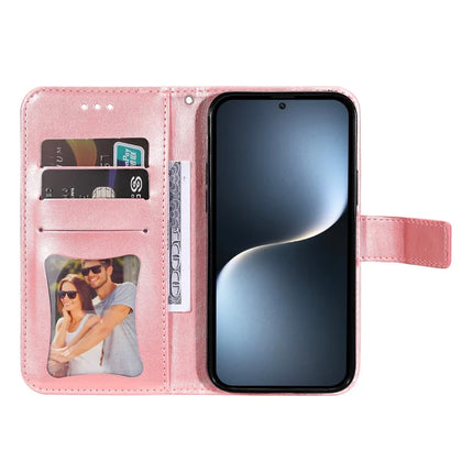 For Honor Magic7 5G Case PU Leather Wallet Floral Phone Cover Stand View