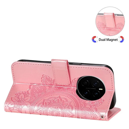 For Honor Magic7 5G Case PU Leather Wallet Floral Phone Cover Stand View