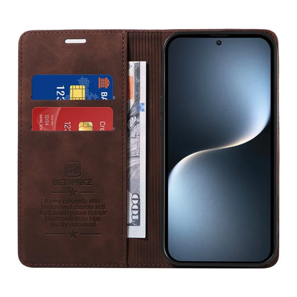 BETOPNICE 003 For Honor Magic7 5G Wallet Case Leather Phone Cover with Stand