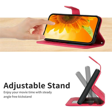 For Realme C75 Case Sunflower Imprint PU Leather Phone Cover with Long Strap
