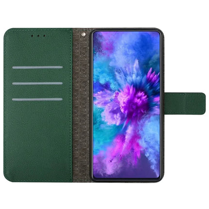 For Realme C75 Wallet Phone Case Imprint PU Leather Flip Folio Cover