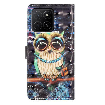 For Honor X5b / X5b Plus Case PU Leather Wallet Phone Cover 3D Pattern Printing