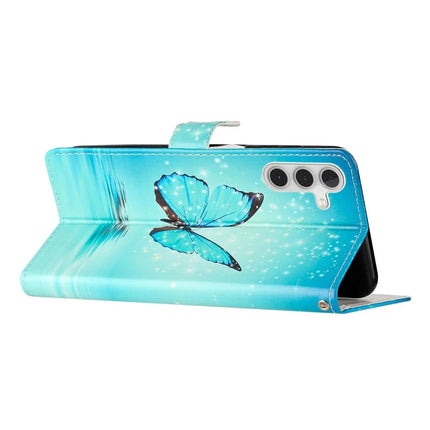For Samsung Galaxy A56 5G Wallet Case PU Leather Pattern Printing Stand Phone Cover with Strap