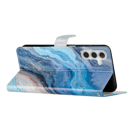For Samsung Galaxy A26 5G Wallet Case PU Leather Pattern Printing Stand Phone Cover with Strap