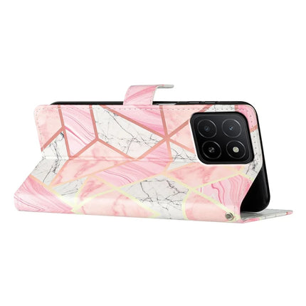 For Honor X5b / X5b Plus Wallet Case PU Leather Pattern Printing Stand Phone Cover with Strap