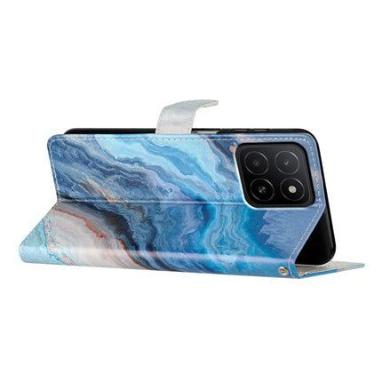 For Honor X5b / X5b Plus Wallet Case PU Leather Pattern Printing Stand Phone Cover with Strap