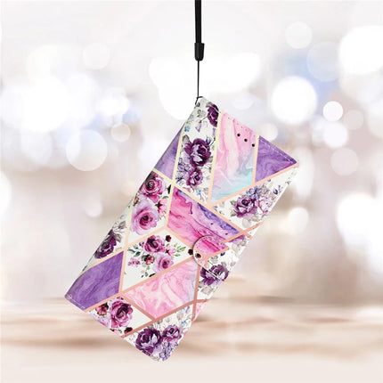 For Honor Magic7 Lite 5G / X9c 5G / X60 Pro 5G Wallet Case PU Leather Pattern Printing Stand Phone Cover with Strap