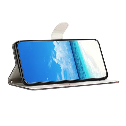For Honor Magic7 Lite 5G / X9c 5G / X60 Pro 5G Wallet Case PU Leather Pattern Printing Stand Phone Cover with Strap