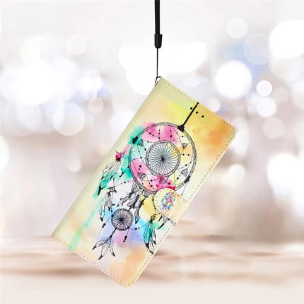 For Honor Magic7 Lite 5G / X9c 5G / X60 Pro 5G Wallet Case PU Leather Pattern Printing Stand Phone Cover with Strap