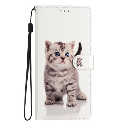 For Honor Magic7 Lite 5G / X9c 5G / X60 Pro 5G Wallet Case PU Leather Pattern Printing Stand Phone Cover with Strap