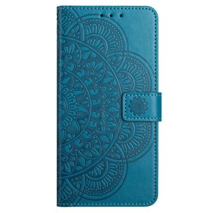 For Honor X5b Plus  /  X5b Leather Case with Card Slots Mandala Pattern Phone Cover Stand