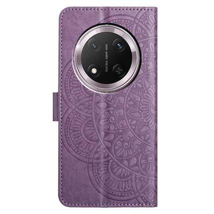For Honor Magic7 Lite 5G / X9c 5G / X60 Pro 5G Leather Case with Card Slots Mandala Pattern Phone Cover Stand