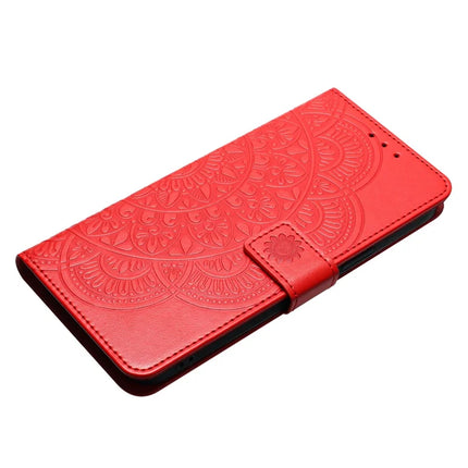 For Honor Magic7 Lite 5G / X9c 5G / X60 Pro 5G Leather Case with Card Slots Mandala Pattern Phone Cover Stand