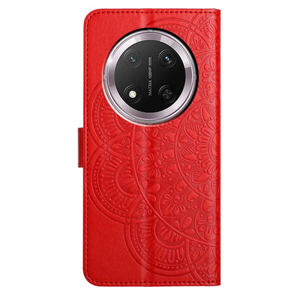 For Honor Magic7 Lite 5G / X9c 5G / X60 Pro 5G Leather Case with Card Slots Mandala Pattern Phone Cover Stand