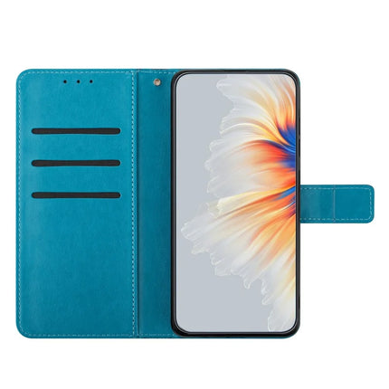 For Honor Magic7 Lite 5G / X9c 5G / X60 Pro 5G Leather Case with Card Slots Mandala Pattern Phone Cover Stand