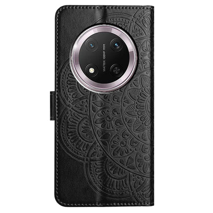 For Honor Magic7 Lite 5G / X9c 5G / X60 Pro 5G Leather Case with Card Slots Mandala Pattern Phone Cover Stand