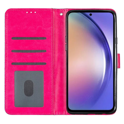 For Samsung Galaxy A26 5G Wallet Case Glitter Anti-Scratch Leather Phone Cover Stand