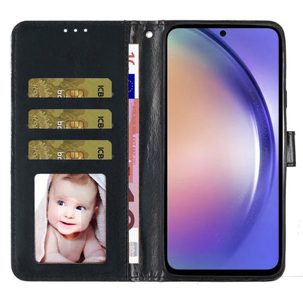 For Samsung Galaxy A56 5G Wallet Case Glitter Anti-Scratch Leather Phone Cover Stand