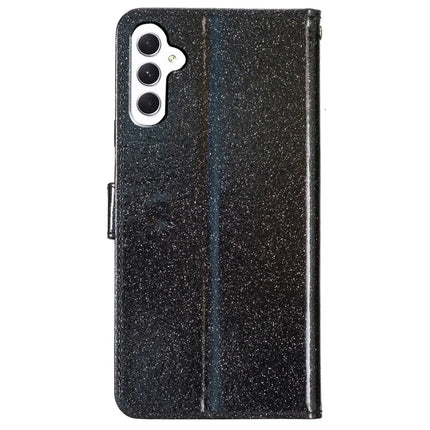For Samsung Galaxy A56 5G Wallet Case Glitter Anti-Scratch Leather Phone Cover Stand