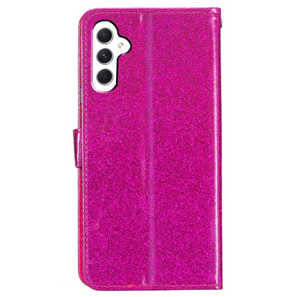 For Samsung Galaxy A56 5G Wallet Case Glitter Anti-Scratch Leather Phone Cover Stand