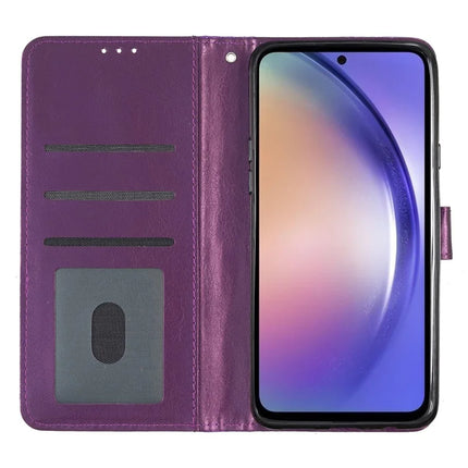 For Samsung Galaxy A56 5G Wallet Case Glitter Anti-Scratch Leather Phone Cover Stand