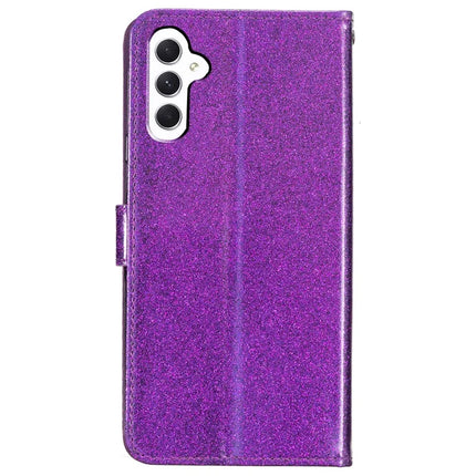 For Samsung Galaxy A56 5G Wallet Case Glitter Anti-Scratch Leather Phone Cover Stand