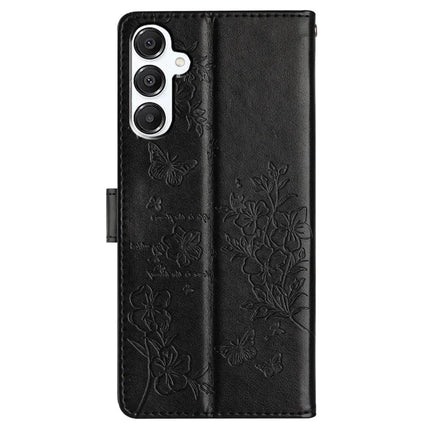 For Samsung Galaxy A26 5G Wallet Phone Case Butterfly Floral Imprint Leather Flip Cover