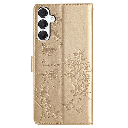 For Samsung Galaxy A26 5G Wallet Phone Case Butterfly Floral Imprint Leather Flip Cover