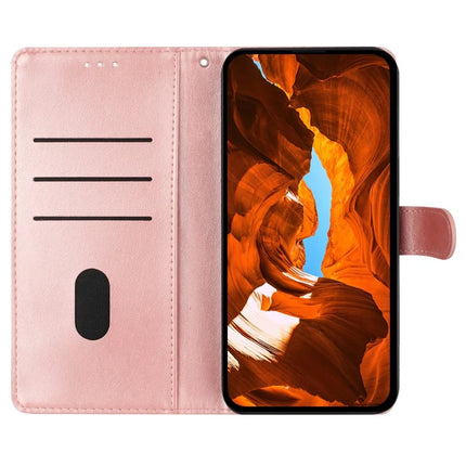 For Samsung Galaxy A56 5G Wallet Phone Case Butterfly Floral Imprint Leather Flip Cover