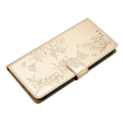 For Honor Magic7 Lite 5G / X9c 5G / X60 Pro 5G Wallet Phone Case Butterfly Floral Imprint Leather Flip Cover